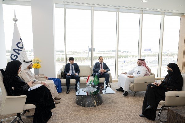 MEETING WITH THE LEADERSHIP OF THE GENERAL AUTHORITY OF CIVIL AVIATION OF SAUDI ARABIA