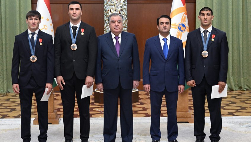 STATE AWARDS CEREMONY TO MEDALISTS OF XXXIII PARIS-2024 SUMMER OLYMPIC GAMES