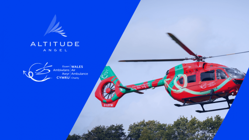 СЛУЖБА СКОРОЙ МЕДИЦИНСКОЙ ПОМОЩИ WALES AIR AMBULANCE ВНЕДРЯЕТ ПЛАТФОРМУ APPROVAL SERVICES КОМПАНИИ ALTITUDE ANGEL