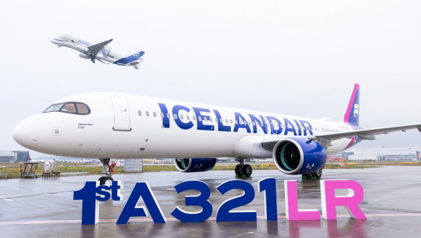 ICELANDAIR ПОЛУЧАЕТ ПЕРВЫЙ A321NEO