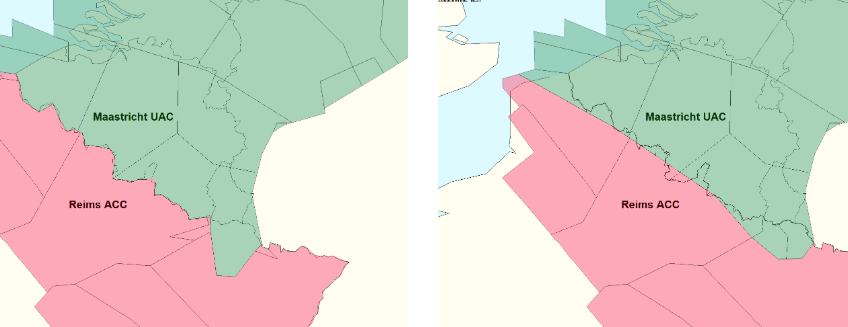 ЦЕНТР УПРАВЛЕНИЯ ВОЗДУШНЫМ ДВИЖЕНИЕМ В МААСТРИХТЕ (MUAC) И ДИСПЕТЧЕРСКИЙ ЦЕНТР РЕЙМСА ПРОВОДЯТ МАСШТАБНУЮ ПЕРЕСТРОЙКУ ГРАНИЦ ВОЗДУШНОГО ПРОСТРАНСТВА