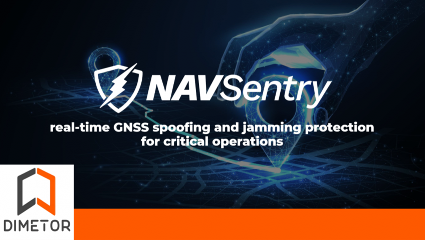 DIMETOR ПРЕДСТАВЛЯЕТ NAVSENTRY: УСОВЕРШЕНСТВОВАННОЕ ОБНАРУЖЕНИЕ И ПРЕДОТВРАЩЕНИЕ УГРОЗ С ПОМОЩЬЮ ГНСС ДЛЯ ОБЕСПЕЧЕНИЯ БЕЗОПАСНОСТИ КРИТИЧЕСКИ ВАЖНЫХ ОПЕРАЦИЙ