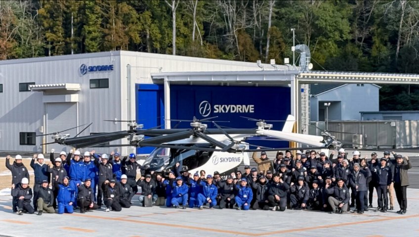 ПРЕДСТАВЛЕН ПРОТОТИП SKYDRIVE EVTOL, ПОЛУЧИВШИЙ СЕРТИФИКАЦИЮ JCAB