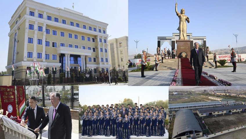 WORKING VISIT TO THE CITIES AND DISTRICTS OF KHATLON PROVINCE