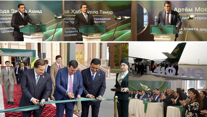 UNVEILING OF SHOHIN AIRLINES’ FIRST AIRCRAFT L-410 NG